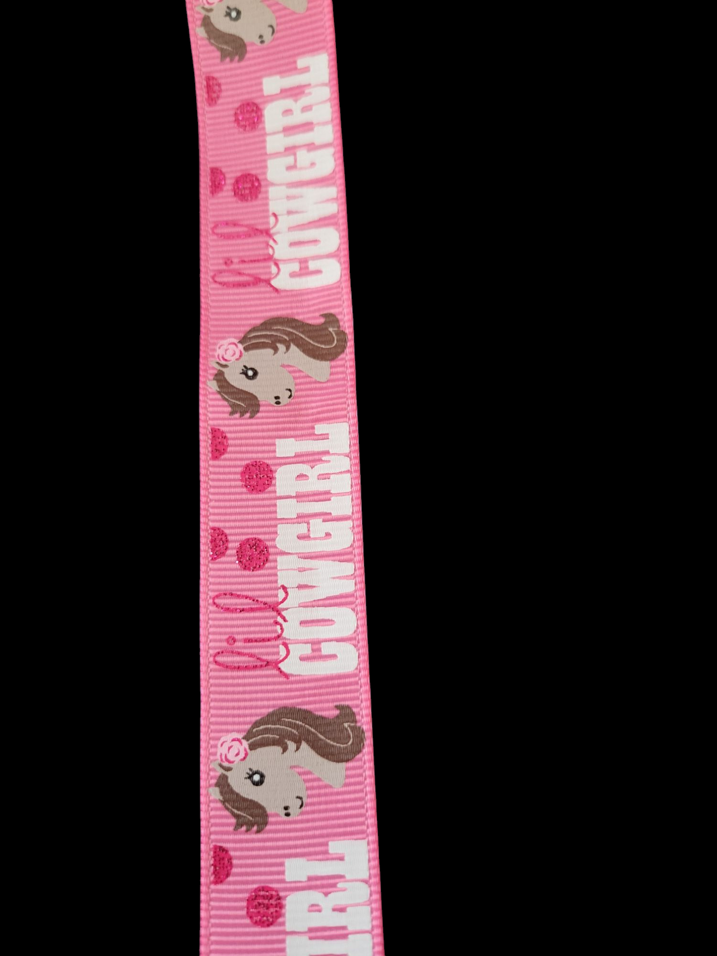USDR Horse Head grosgrain ribbon - Sold by the Yard