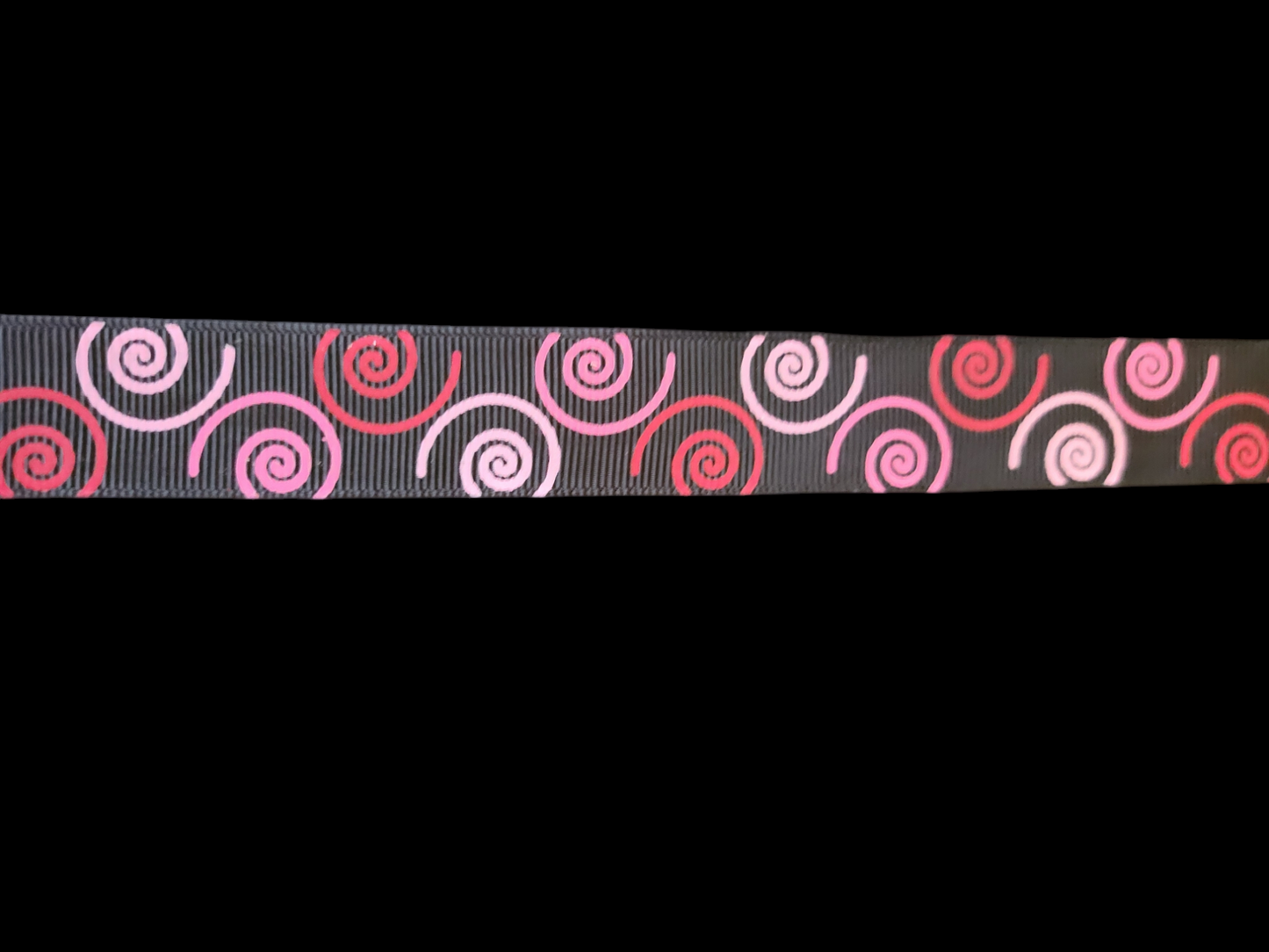 USDR Valentine train grosgrain ribbon - Sold by the Yard