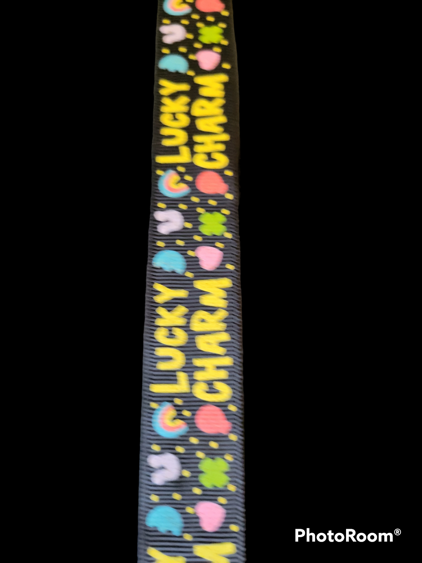 USDR Glittered Lucky Charms grosgrain ribbon