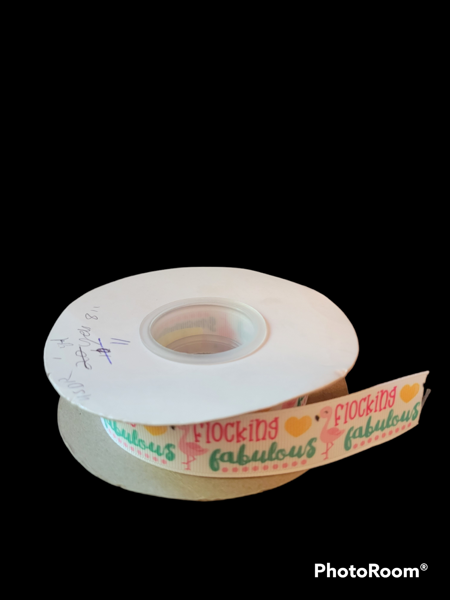 USDR Flocking Fabulous grosgrain ribbon - Sold by the Yard
