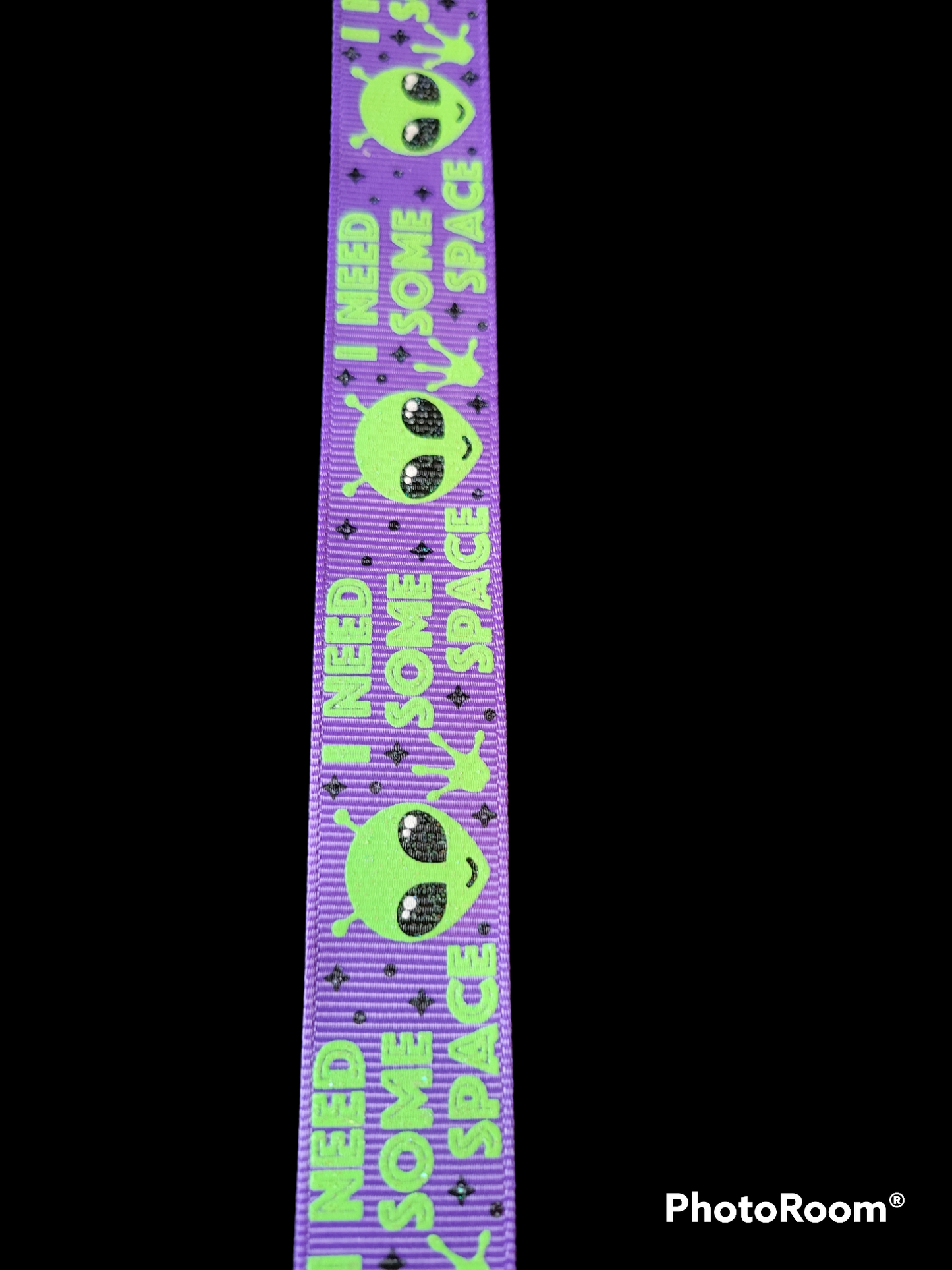 USDR Glittered Alien grosgrain ribbon