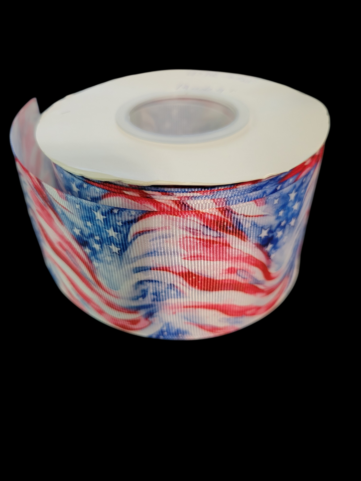 USDR Wavy American Flag grosgrain ribbon - Sold by the Yard