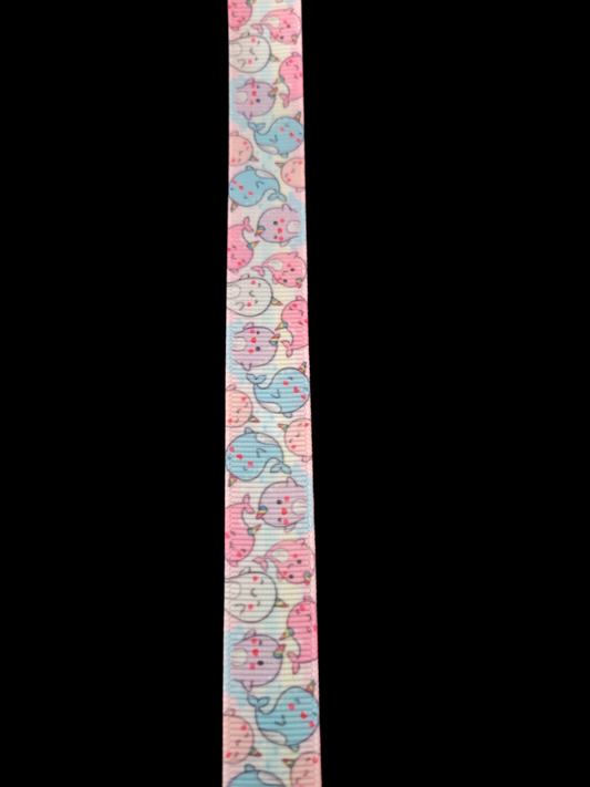 USDR Narwhale Ribbon - Sold by the Yard
