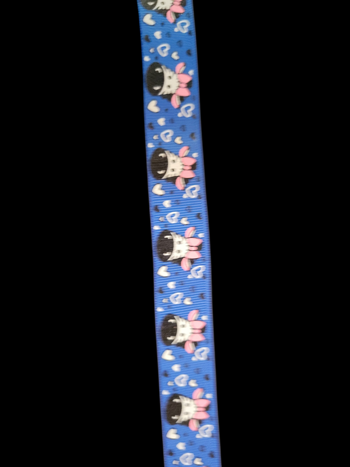 USDR Zebra Head grosgrain ribbon - Sold by the Yard