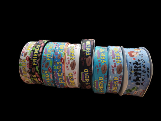 USDR Friend grosgrain ribbon - Sold by the Yard (Copy)