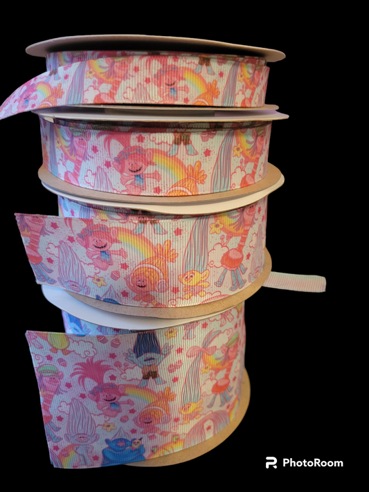 USDR make believe kids grosgrain ribbon - Sold by the Yard