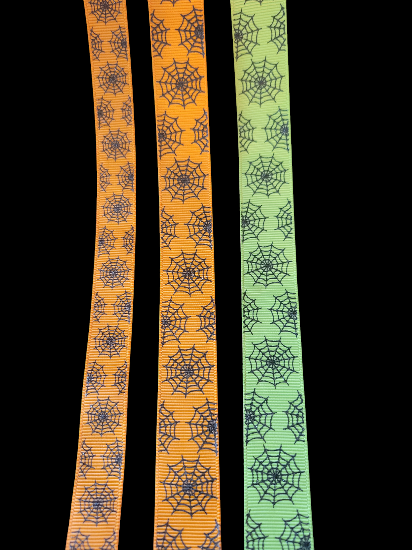 USDR Spider Web Halloween ribbon - Sold by the Yard