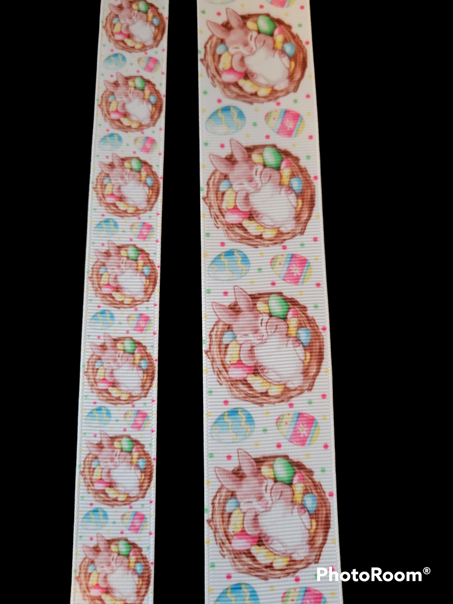 USDR Bunny in a Basket grosgrain ribbon
