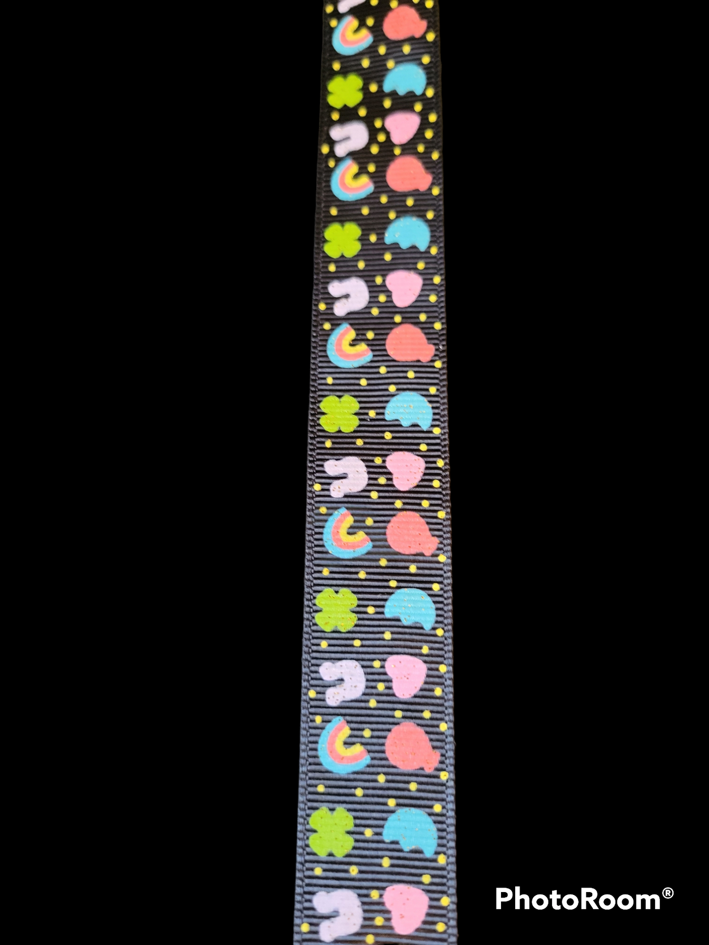 USDR Glittered Lucky Charms grosgrain ribbon