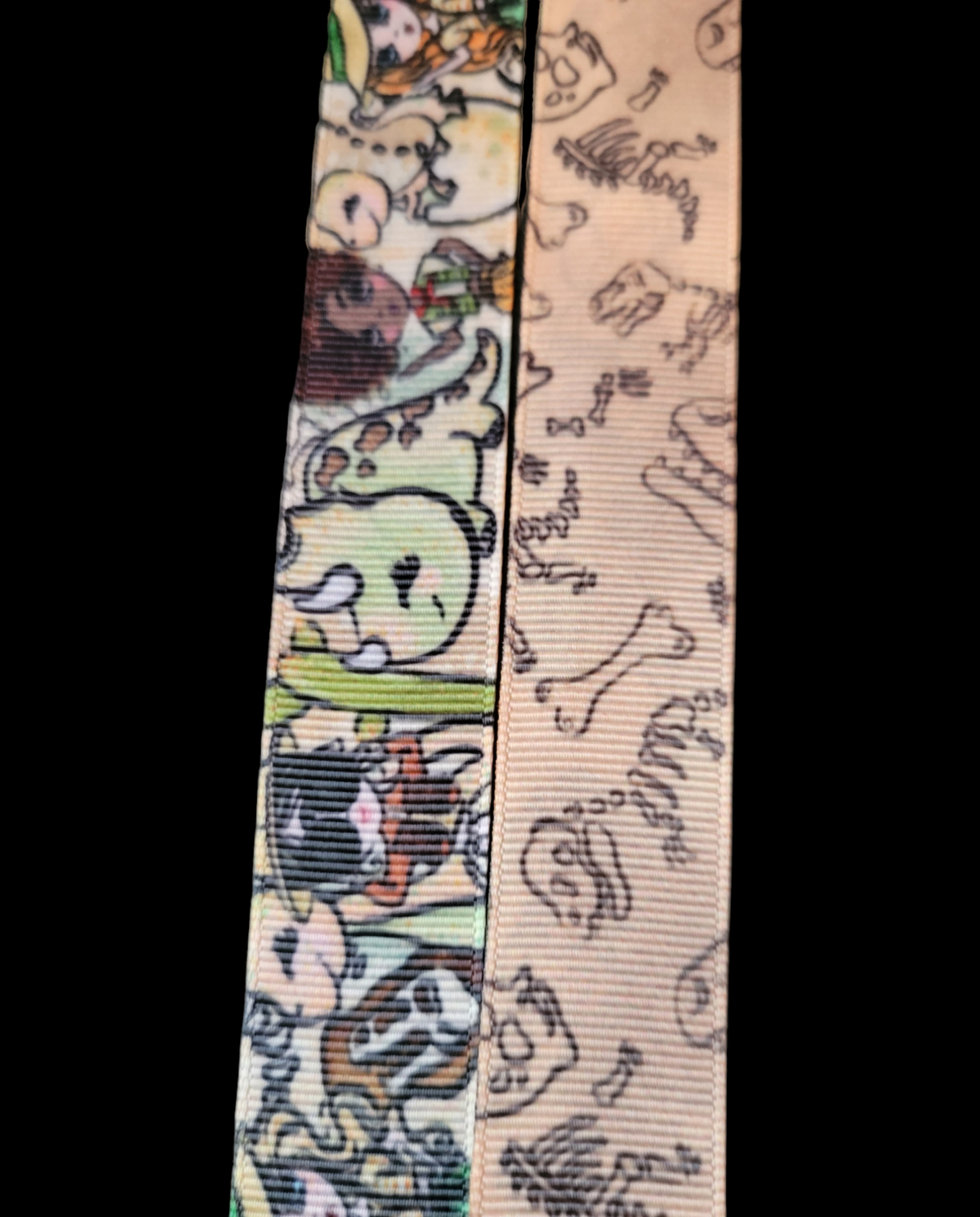 USDR Dinosaurs double sided grosgrain ribbon - Sold by the Yard