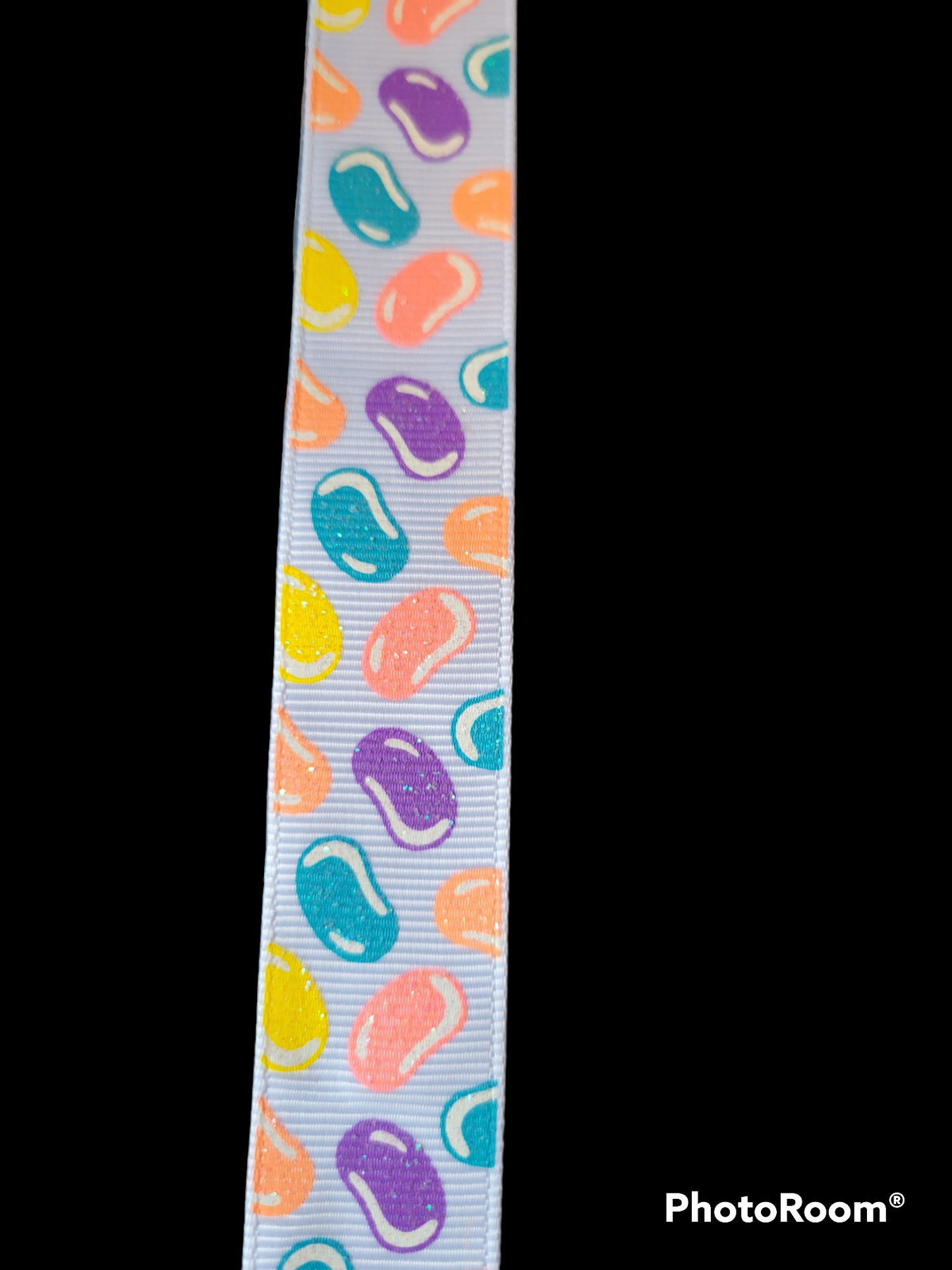 USDR lightly glittered jellybean ribbon - Sold by the Yard