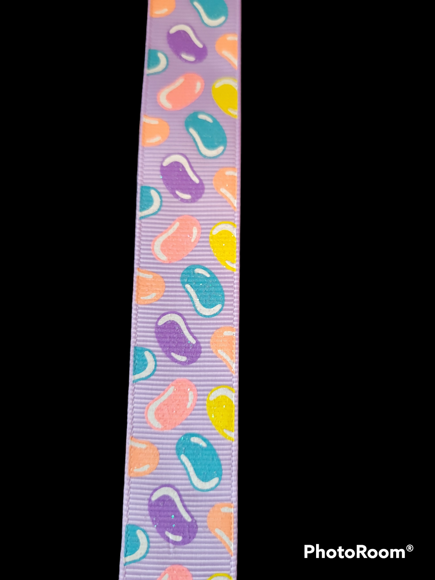 USDR lightly glittered jellybean ribbon - Sold by the Yard
