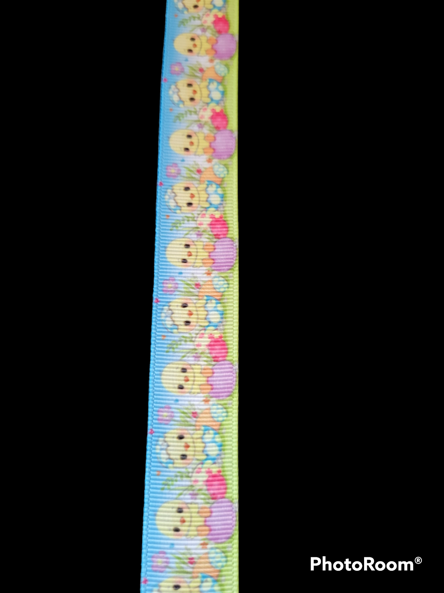 USDR chicks with eggs grosgrain ribbon - Sold by the Yard