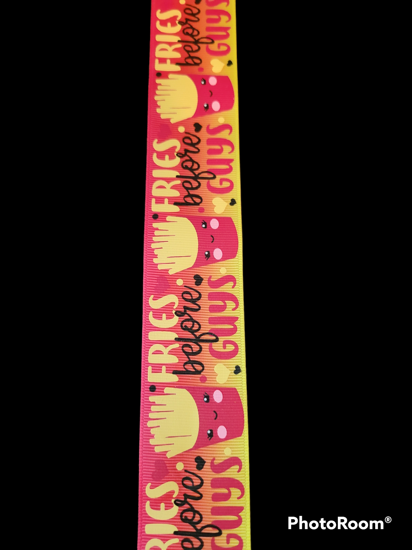 USDR Fries before guys grosgrain ribbon - Sold by the Yard