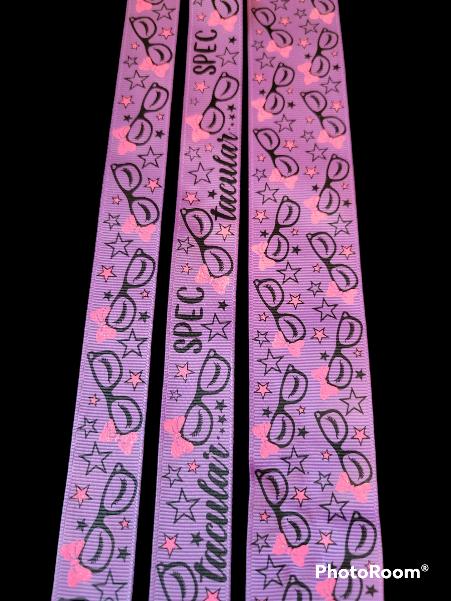 USDR lightly glittered Spec tacular grosgrain ribbon - Sold by the Yard
