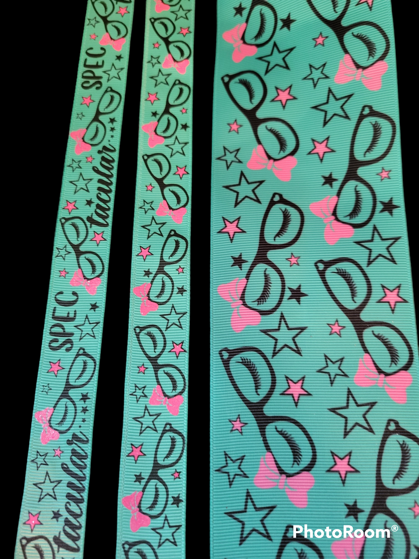 USDR lightly glittered Spec tacular grosgrain ribbon - Sold by the Yard