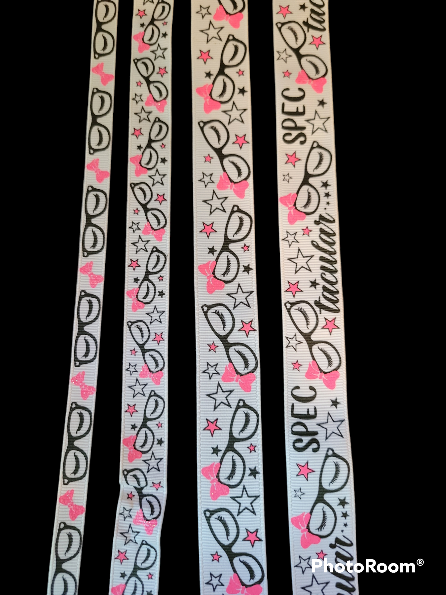 USDR lightly glittered Spec tacular grosgrain ribbon - Sold by the Yard